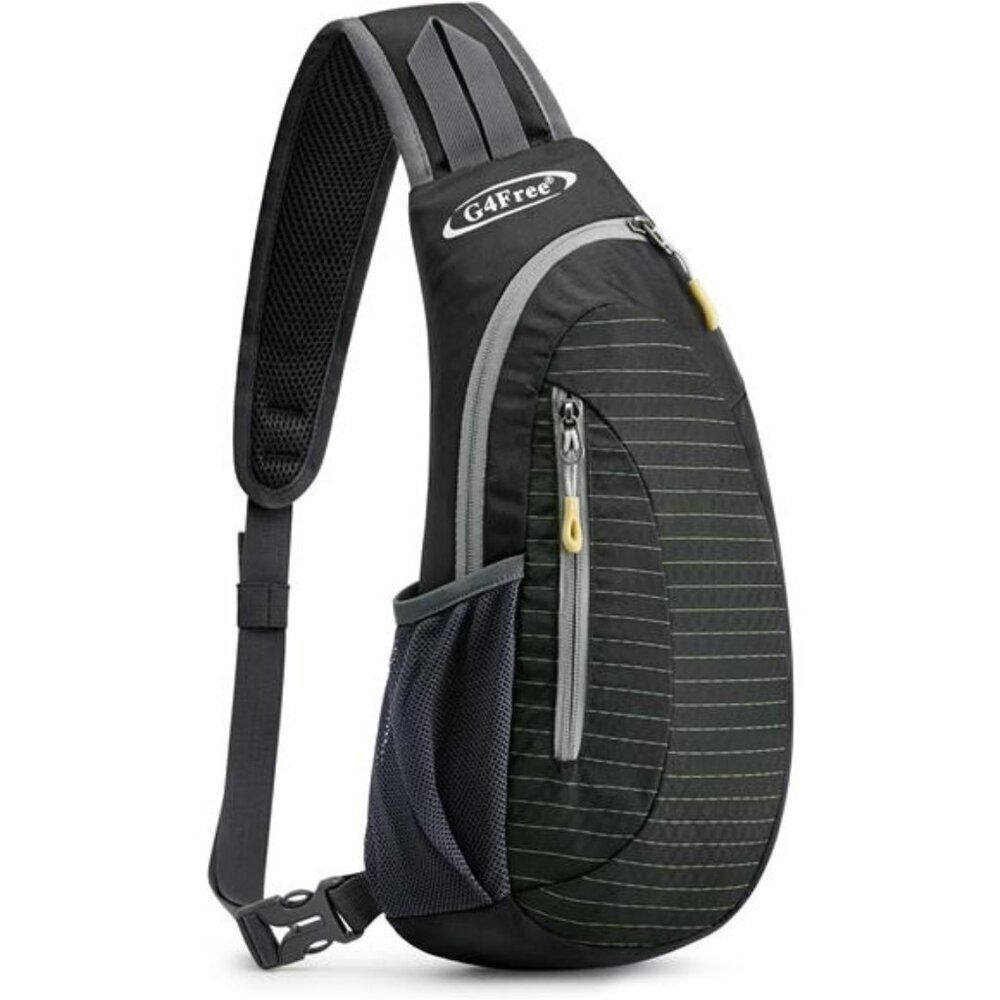 G4Free Sling Backpack Small Crossbody Bag Chest Shoulder Pack for Hiking